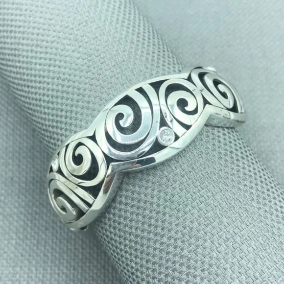 Brighton Silver Scrollwork Bracelet - Picture 3 of 7